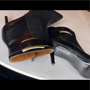 Classy leather heels